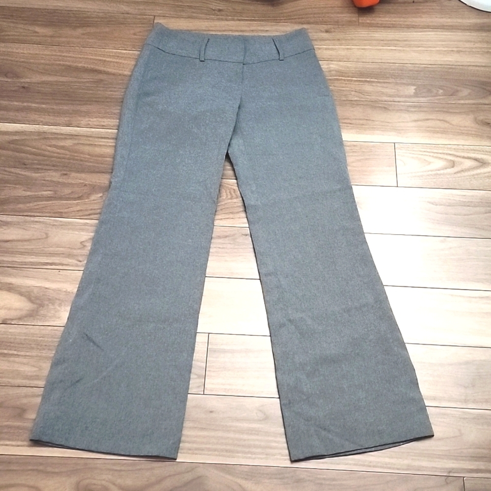 🔥Casual Wide Leg Grey Trousers Pants Size 1/2